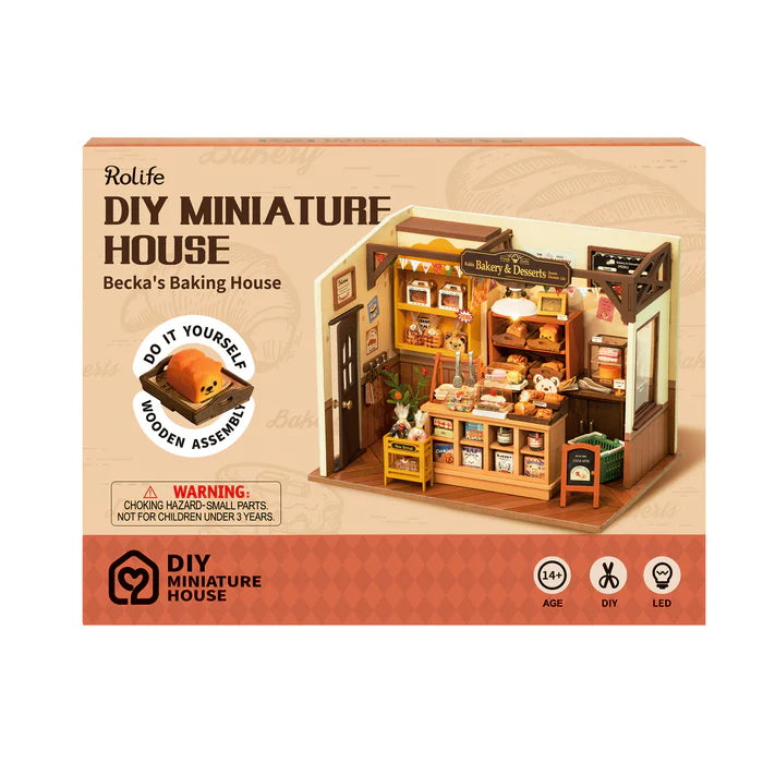 Rolife | Miniature house: Becka's baking house - 20 cm