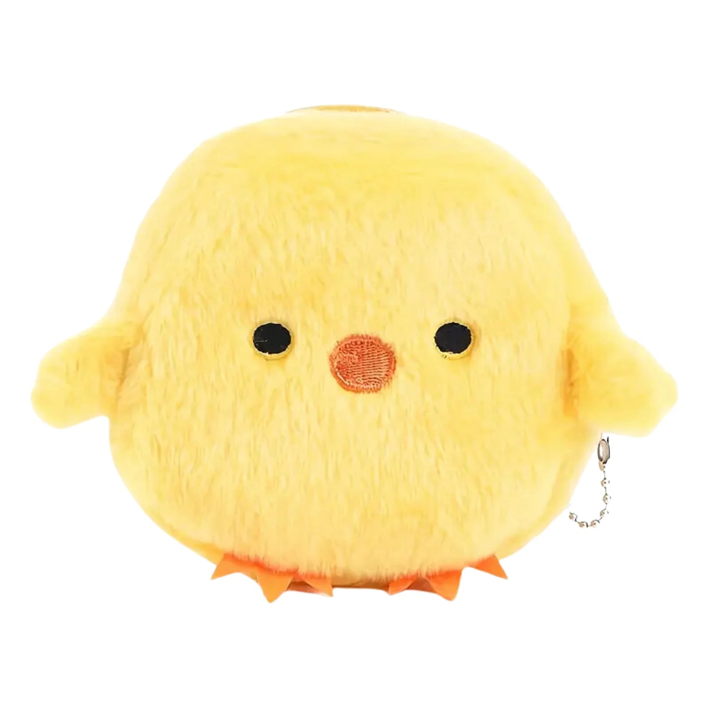 Kawaii geel eendje portemonnee, schattig en compact, met rits, perfect voor kinderen en volwassenen. Ideaal voor munten en pasjes.