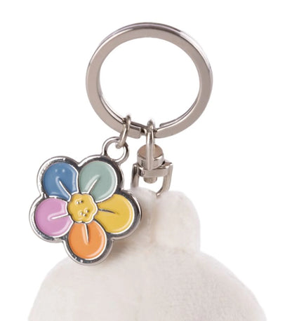 Molang | Regenboog bloem - sleutelhanger 7 cm