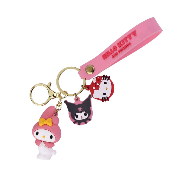 My Melody sleutelhanger met roze mutsje – kawaii accessoire