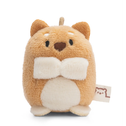 Mymochi | Hondje Hiro met ijsbeerkostuum - knuffel 8 cm