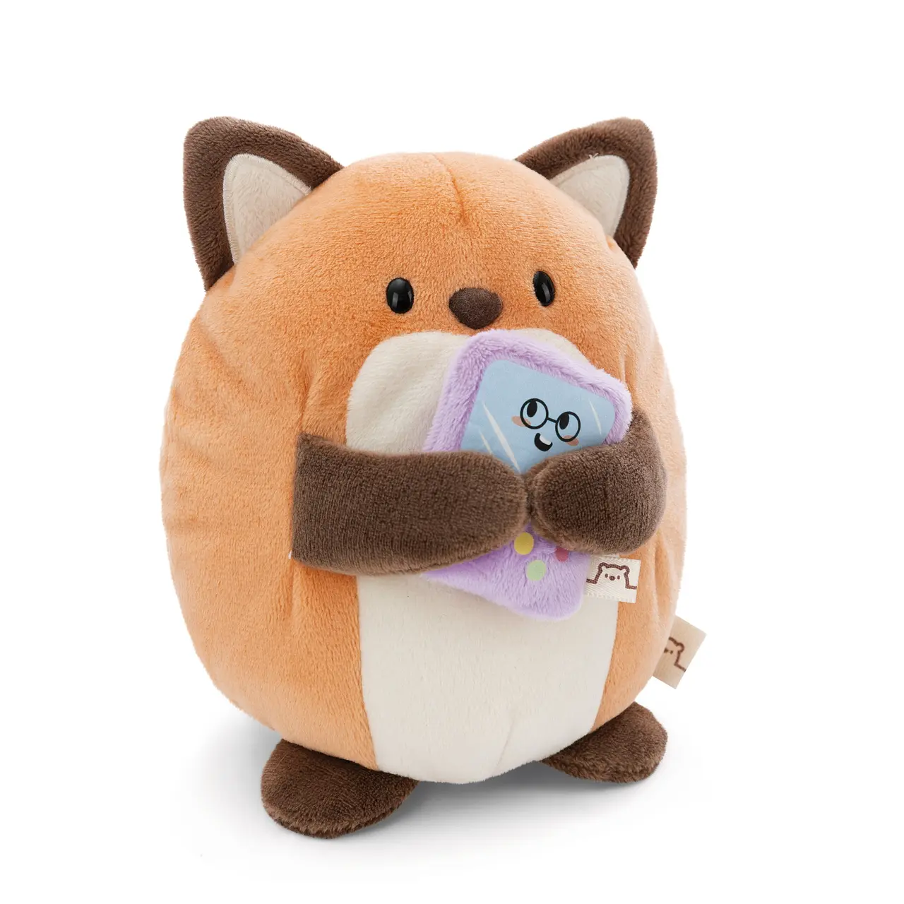 Mymochi | Vosje Geeks met game - knuffel 16 cm - in doosje