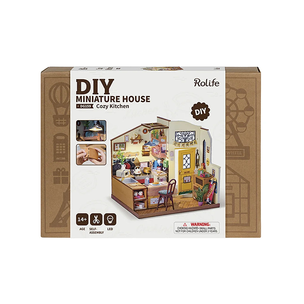 Rolife | Miniature house: Cozy kitchen - 19 cm