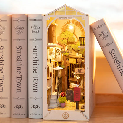 Rolife | Book nook: Sunshine town - 24 cm