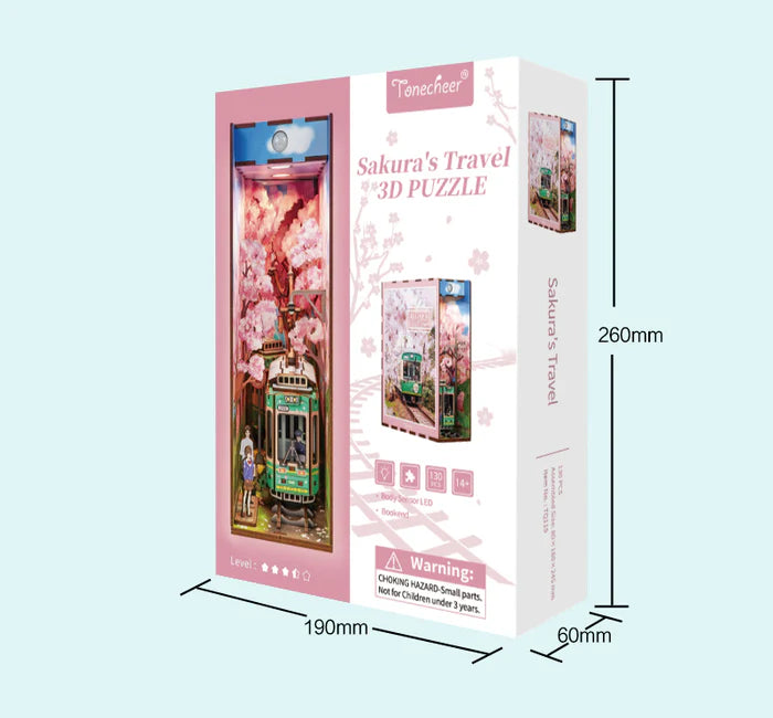 Tone-Cheer | Book nook: Sakura's travel - 24 cm