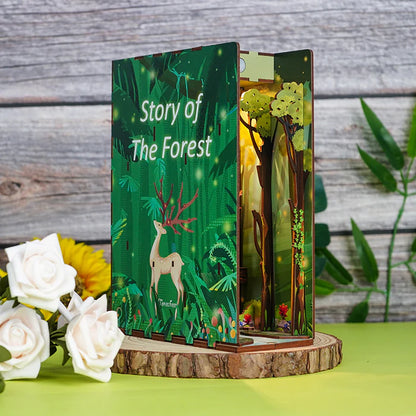 Tone Cheer | Book nook: Story of the forest 24 cm