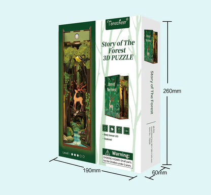 Tone Cheer | Book nook: Story of the forest 24 cm