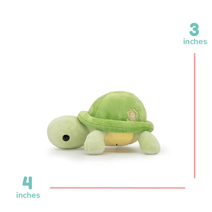 BELLZI® | Torti the tortoise - knuffel 15 cm